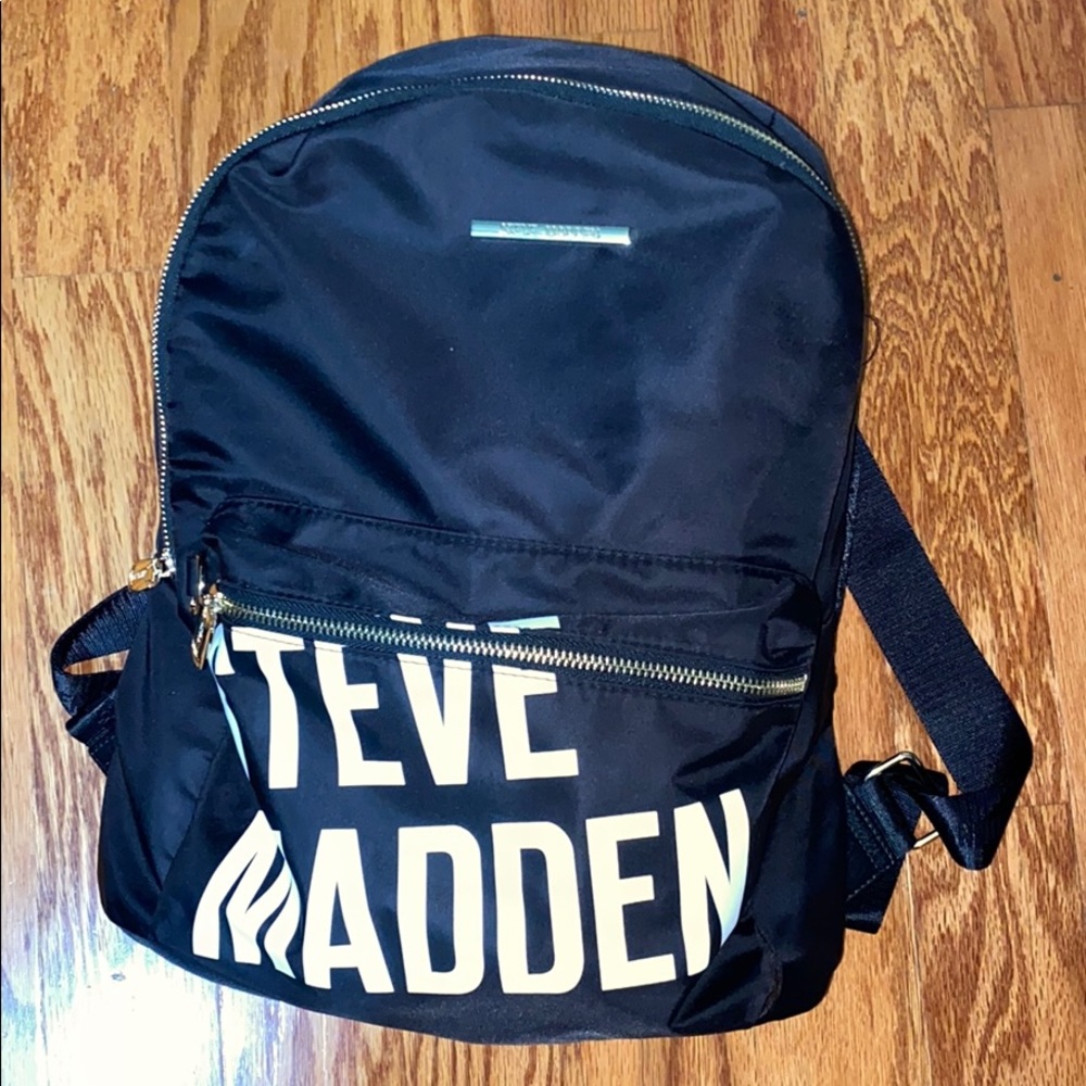 Black Steve Madden Backpack